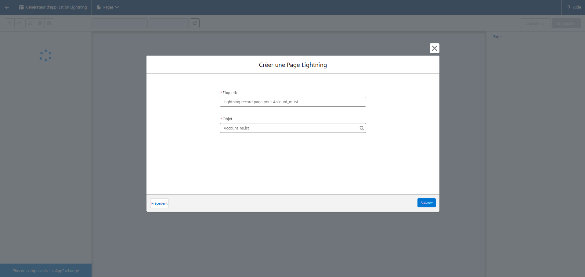 Infos Lightning page